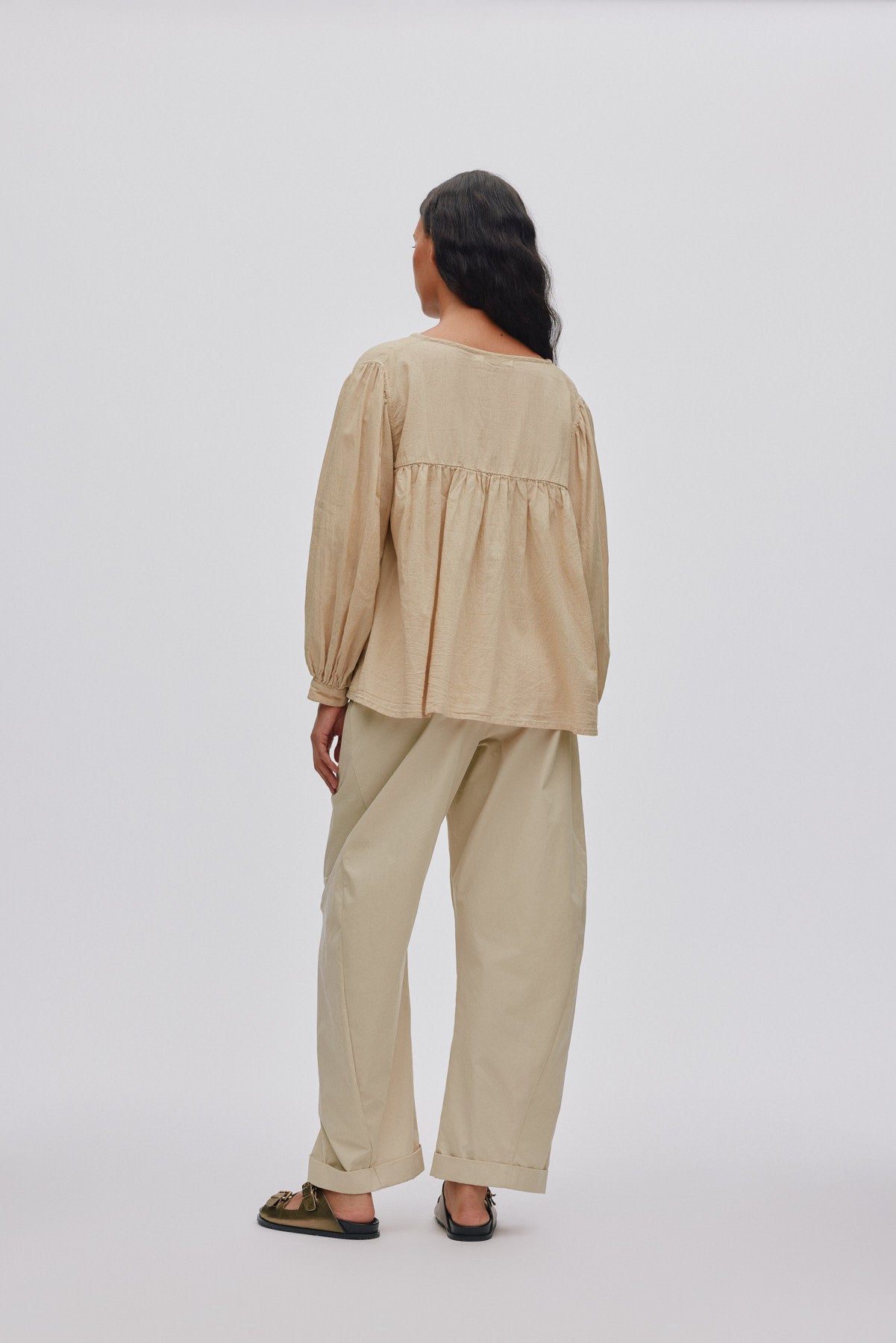 Eike - Cotton full sleeve blouse I Boulder 4 - Rabens Saloner