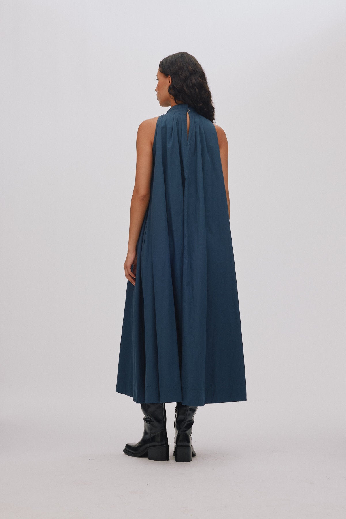 Annisa - Poplin full dress I Vertiver 4 - Rabens Saloner