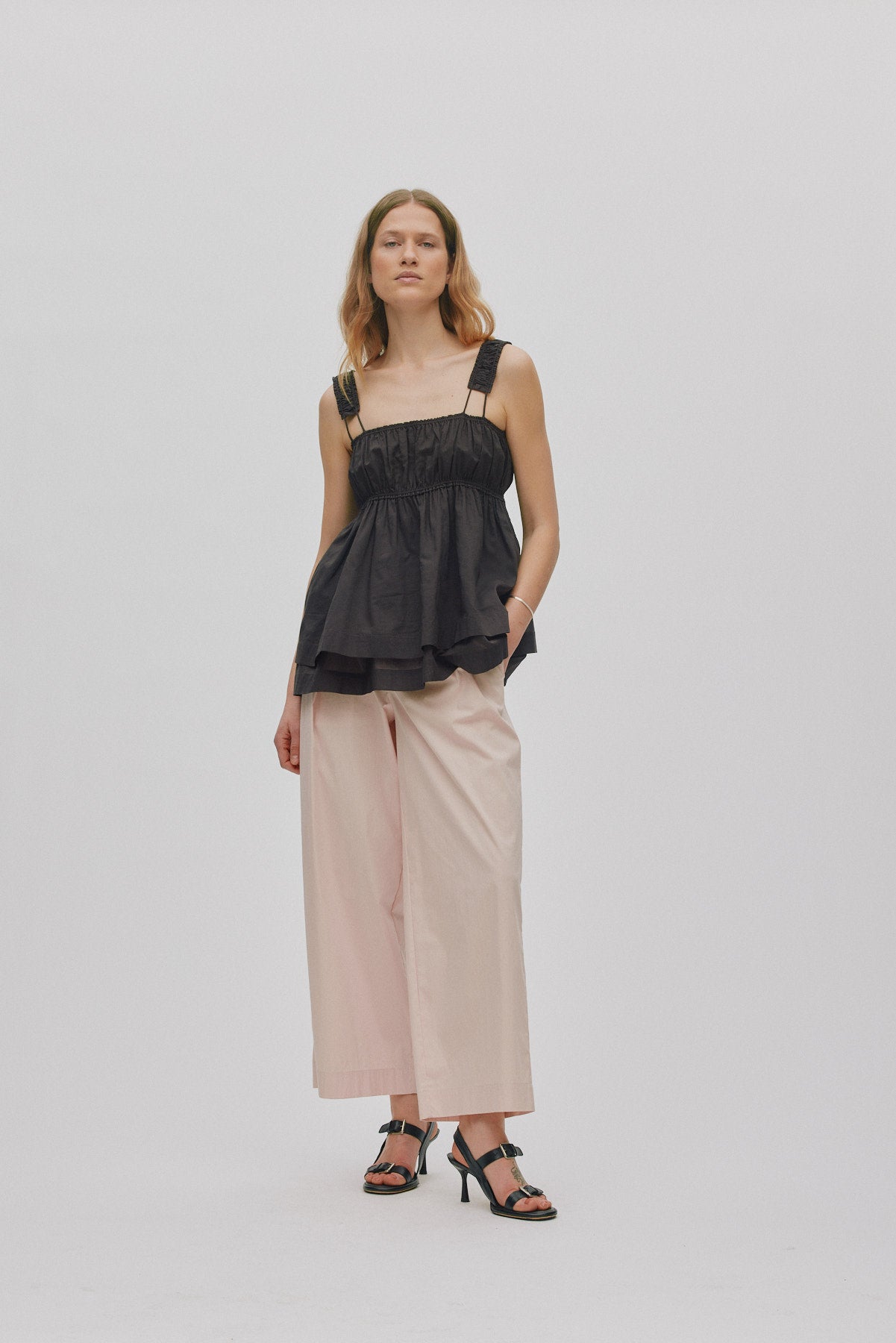 Galia - Multi layer top I Liquorice Liquorice XS 1 - Rabens Saloner