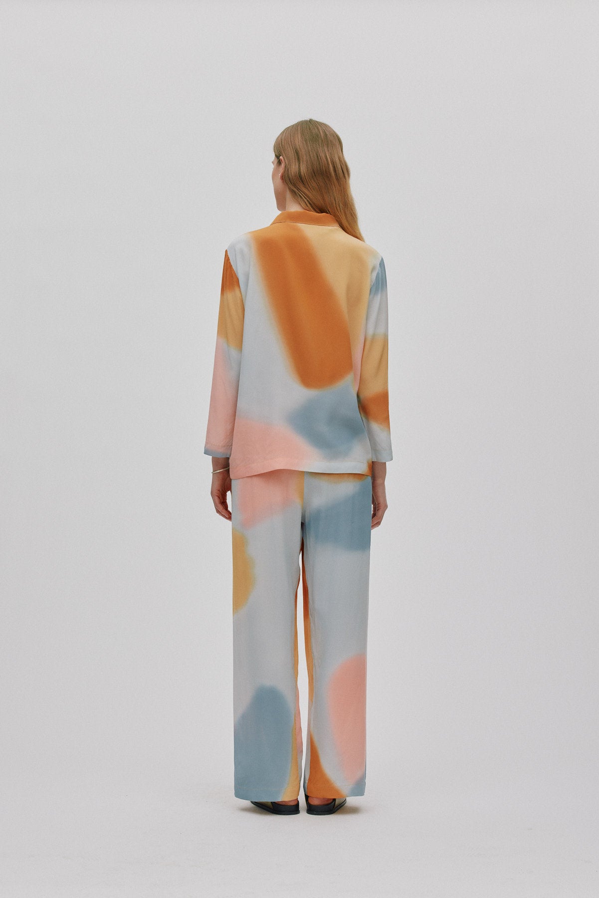 Anki - Water color short jacket I Sunset combo 3 - Rabens Saloner
