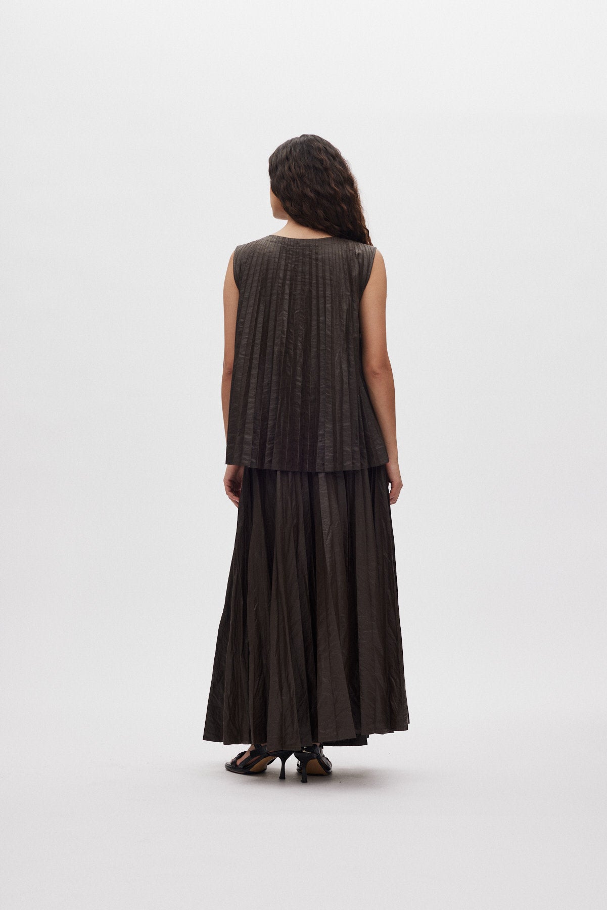 Sinem - Pleats top I French toast 3 - Rabens Saloner