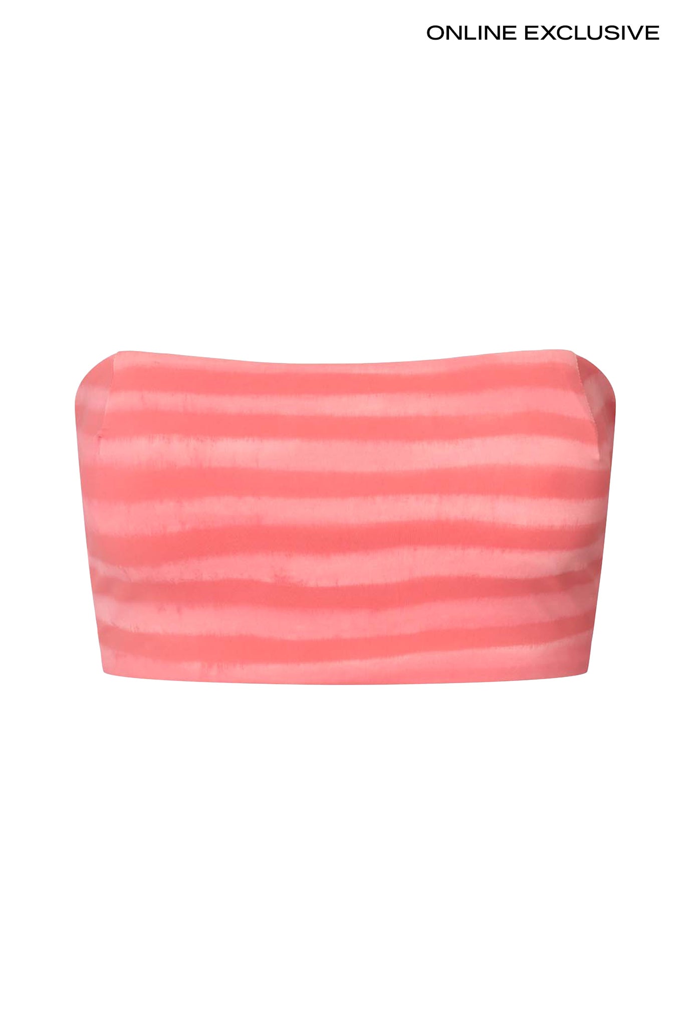 Blurred line bandeau top - Mikie I Pink combo Pink combo XS 1 - Rabens Saloner