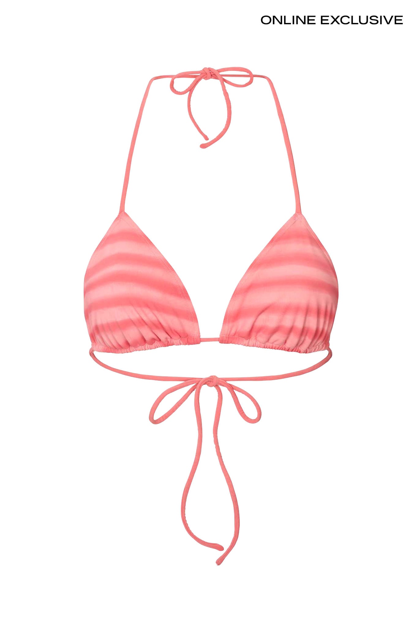 Blurred line triangle top - Merle I Pink combo Pink combo XS 1 - Rabens Saloner