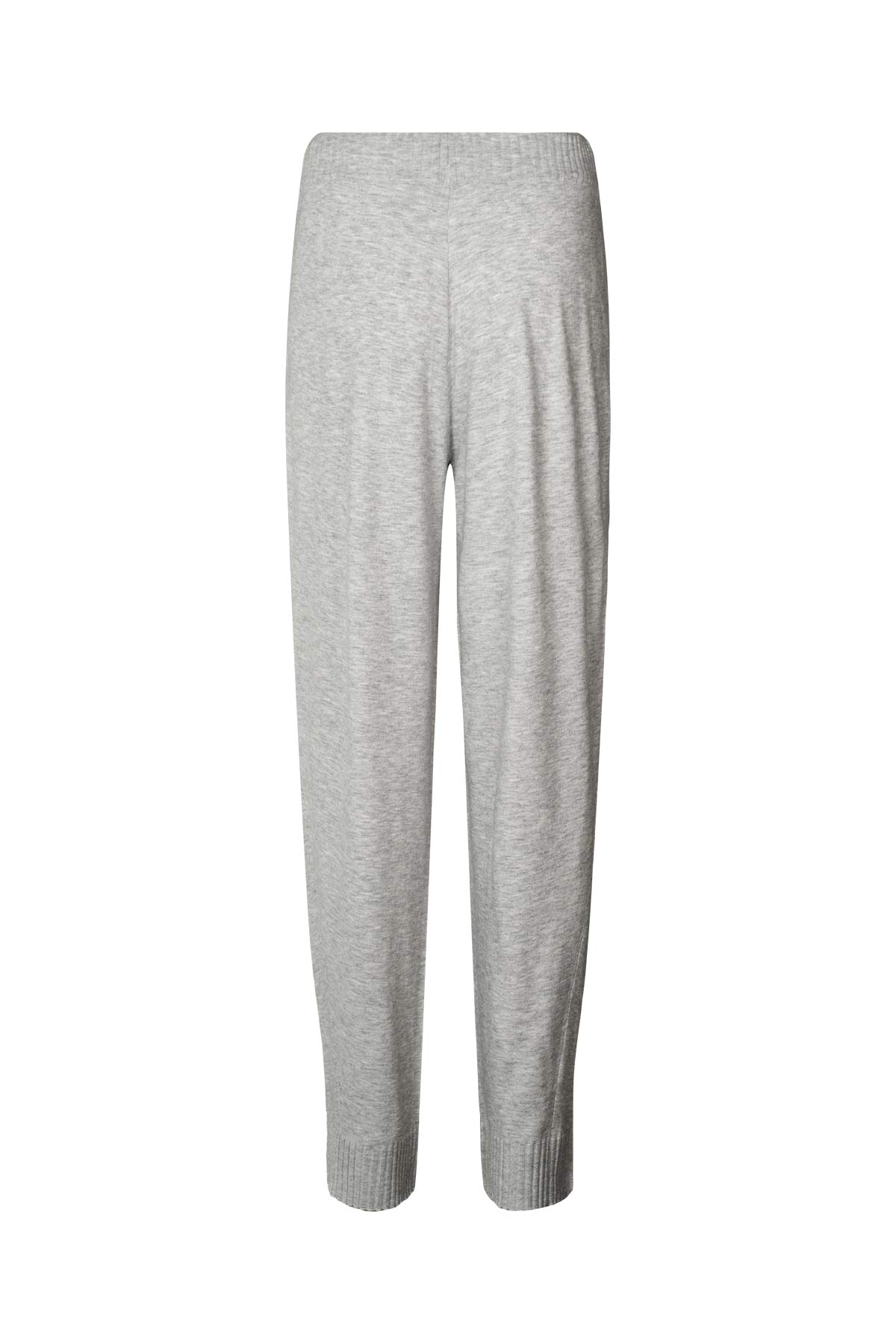 Jorun - Knit lounge pants I Grey melange 4 - Rabens Saloner