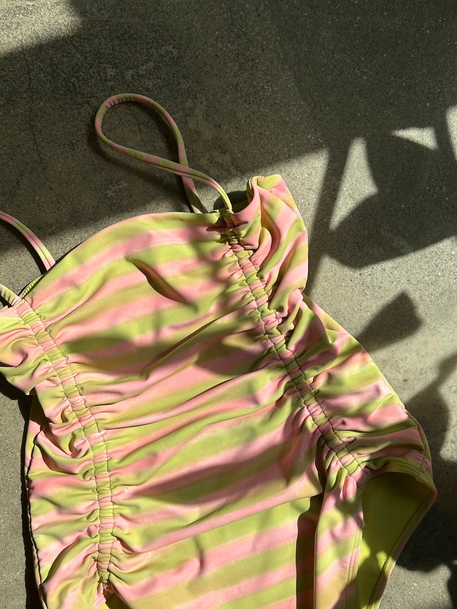 Blurred line swimsuit - Sali I Lime combo 2 - Rabens Saloner