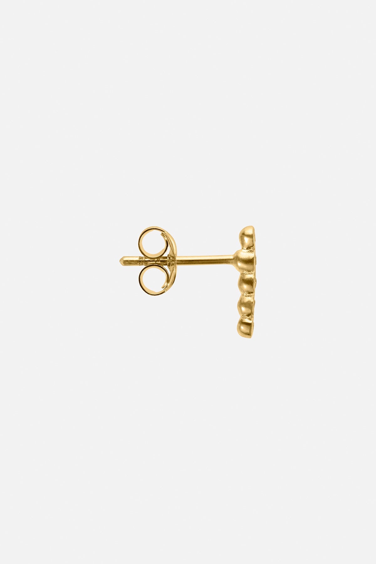 Diamond ear stud - Rabens Momento I Gold w/ Champagne diamond 2 - Rabens Saloner