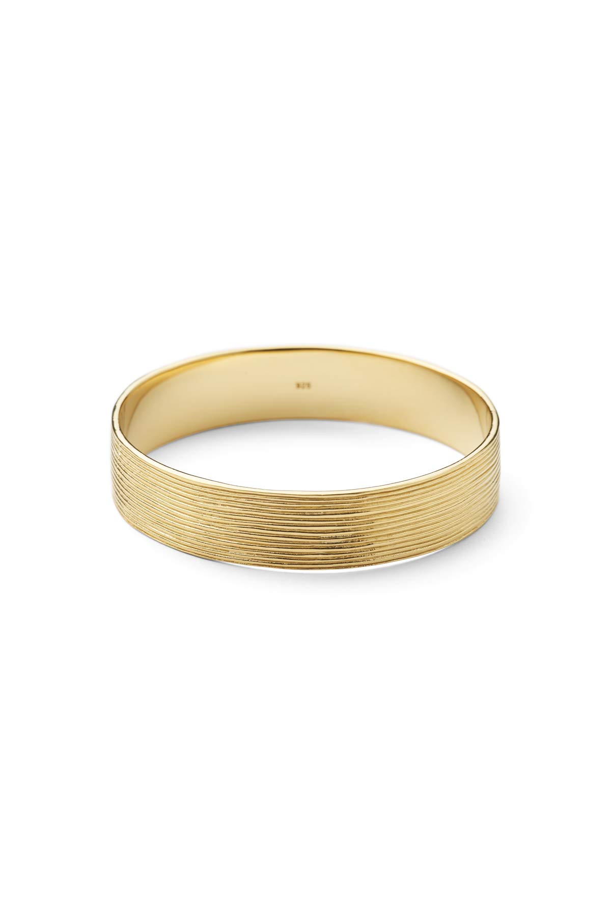 Carved wide bracelet - Rabens Momento I Gold Gold 1 - Rabens Saloner