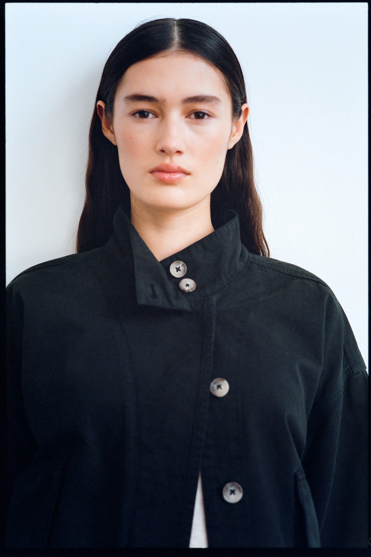 Katje - Canvas light jacket I Faded black 6 - Rabens Saloner