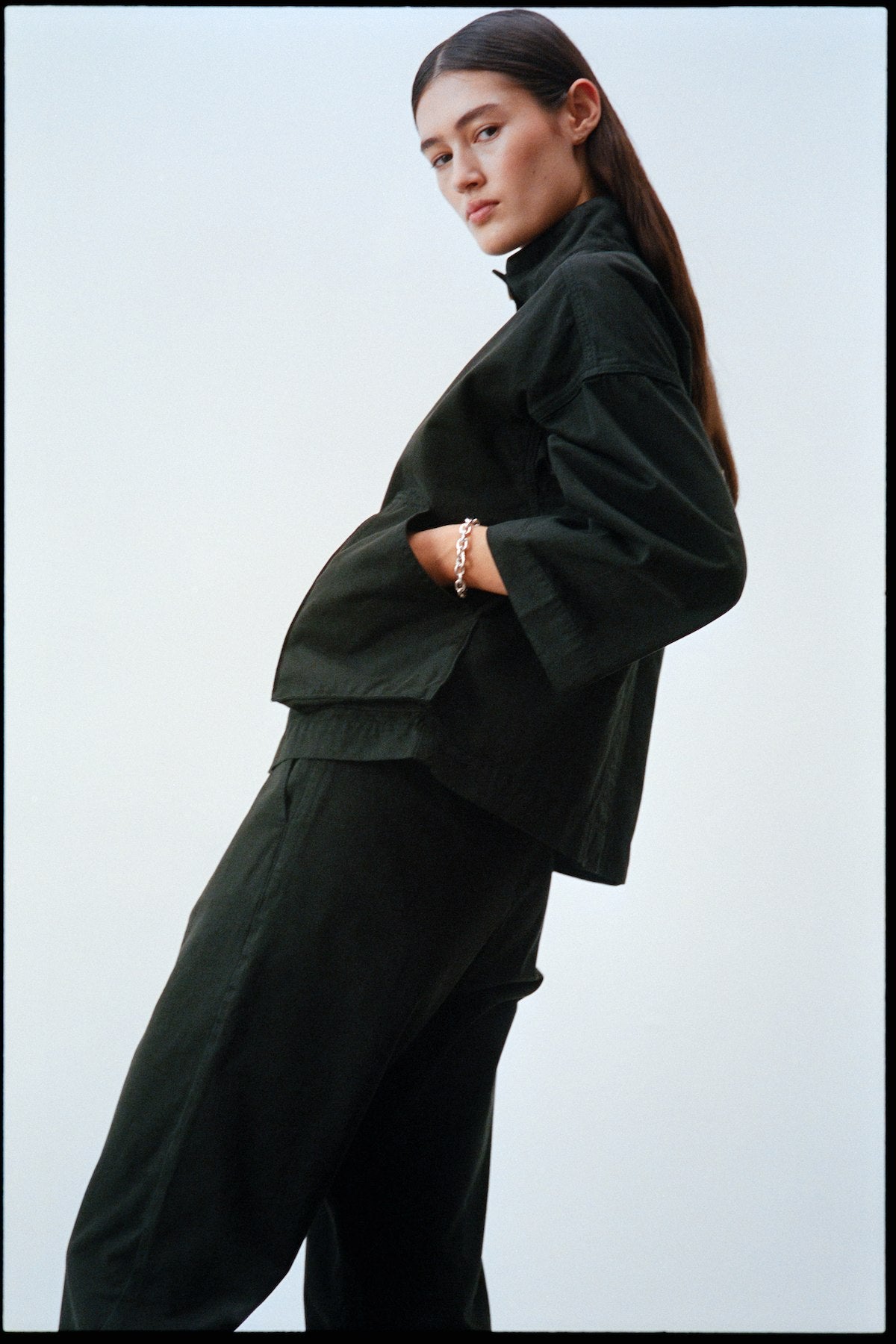 Katje - Canvas light jacket I Faded black 7 - Rabens Saloner