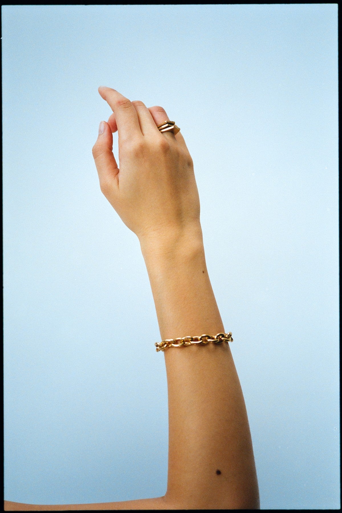 Chain bracelet - Rabens Momento I Gold 2 - Rabens Saloner