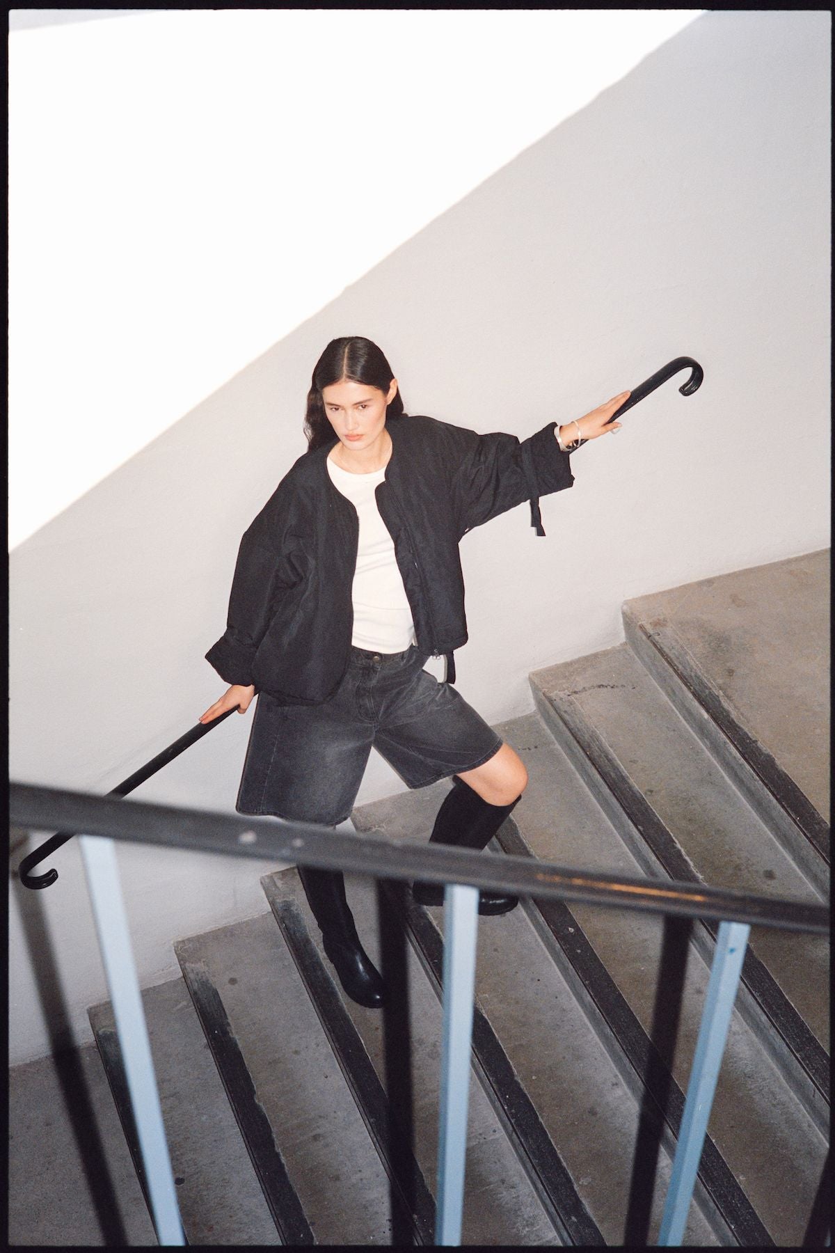 Glod - Arched jacket I Black 16 - Rabens Saloner