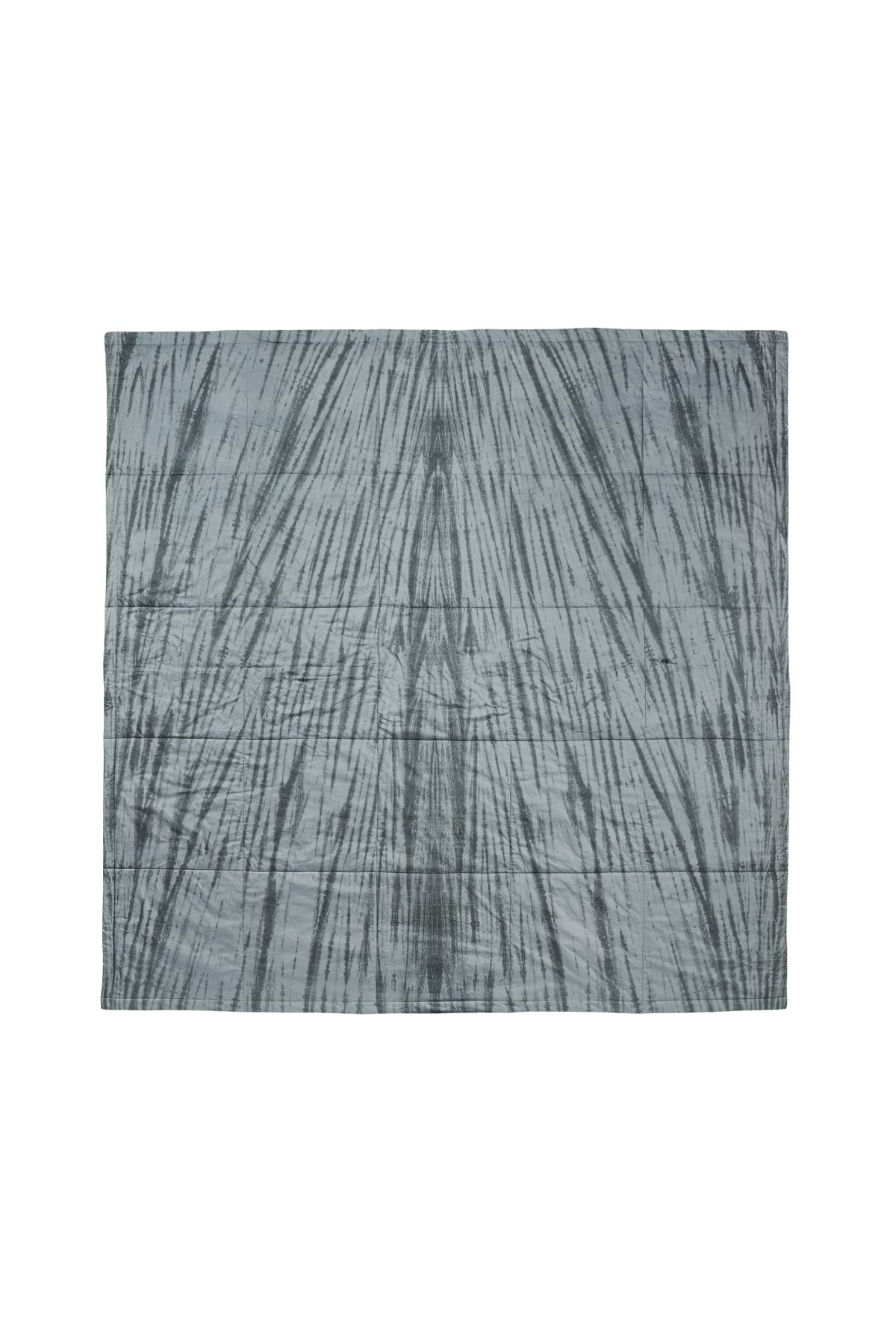 Tie-dye bed cover - Bed cover 270x270 cm I Grey combo 2 - Rabens Saloner