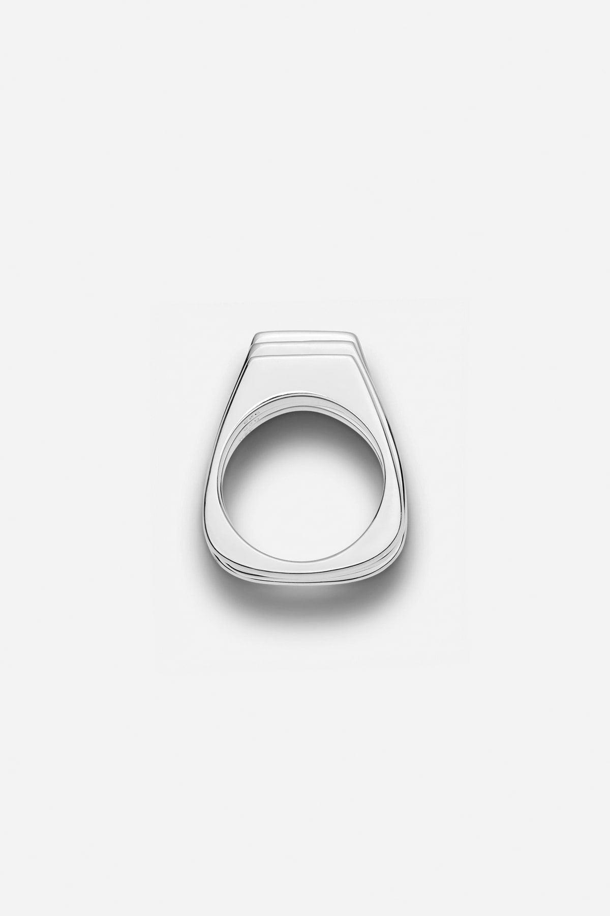 Diamond ring medium - Rabens Momento I Silver w/ Champagne diamond 5 - Rabens Saloner