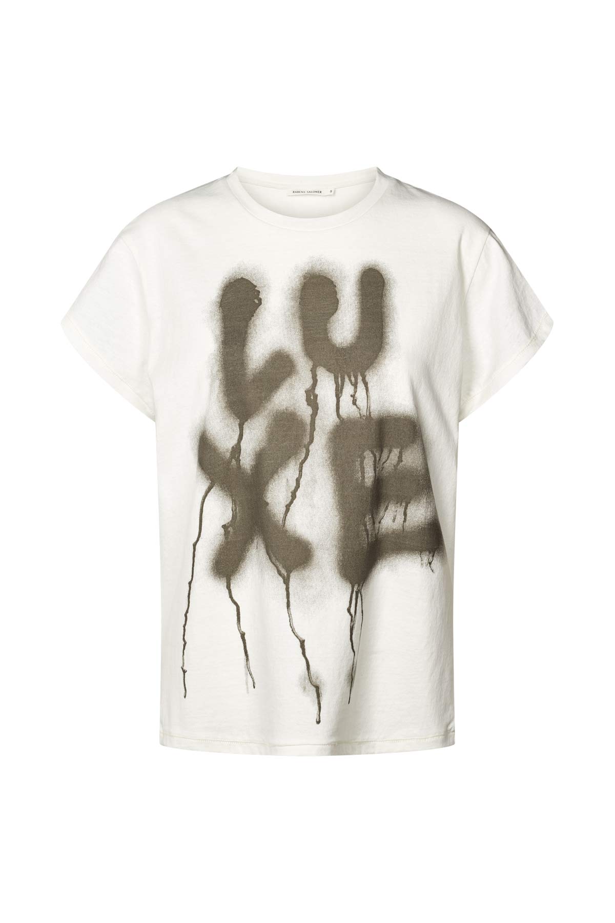 Ambla - Luxe t-shirt I Chalk Chalk XS 1 - Rabens Saloner