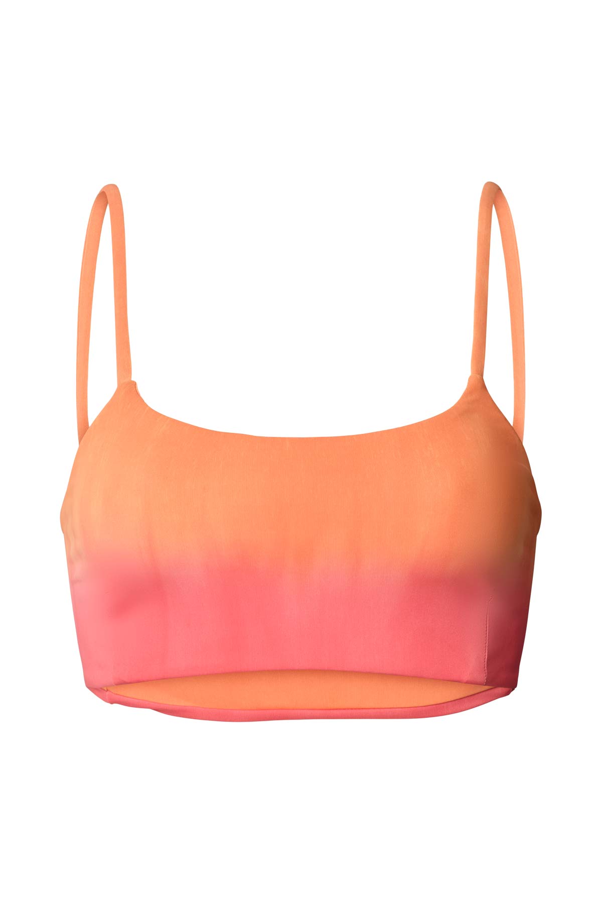 Rudy - Fusion bandeau string top I Mandarin pink 6 - Rabens Saloner