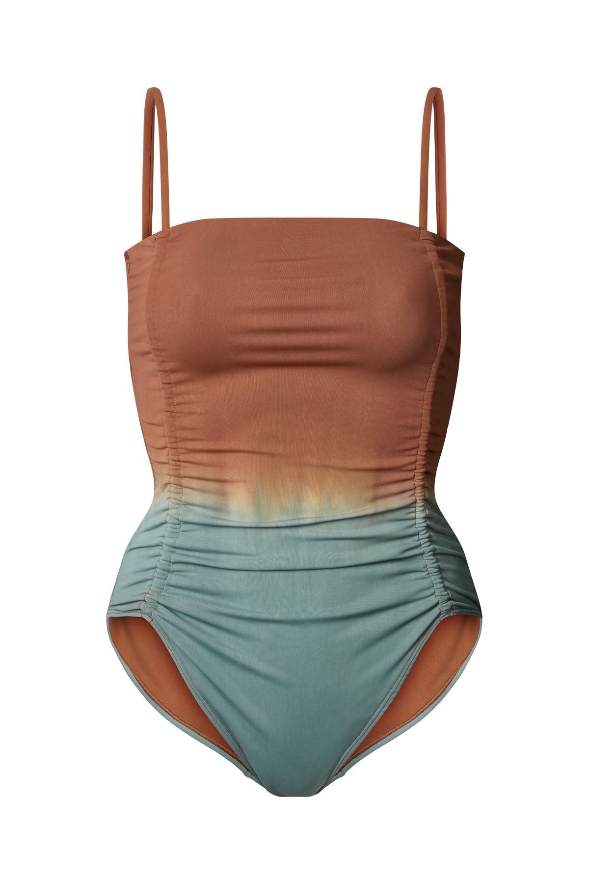 Sali - Fusion swimsuit I Cognac grey combo 4 - Rabens Saloner