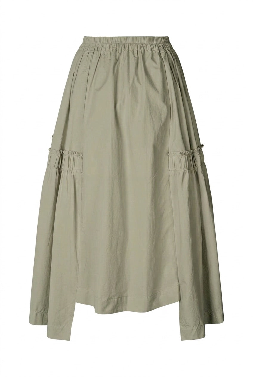Brigida - Poplin full skirt I Vertiver 2 - Rabens Saloner