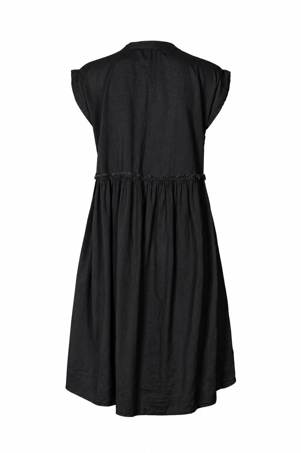 Devina - Cotton dress I Black 2 - Rabens Saloner