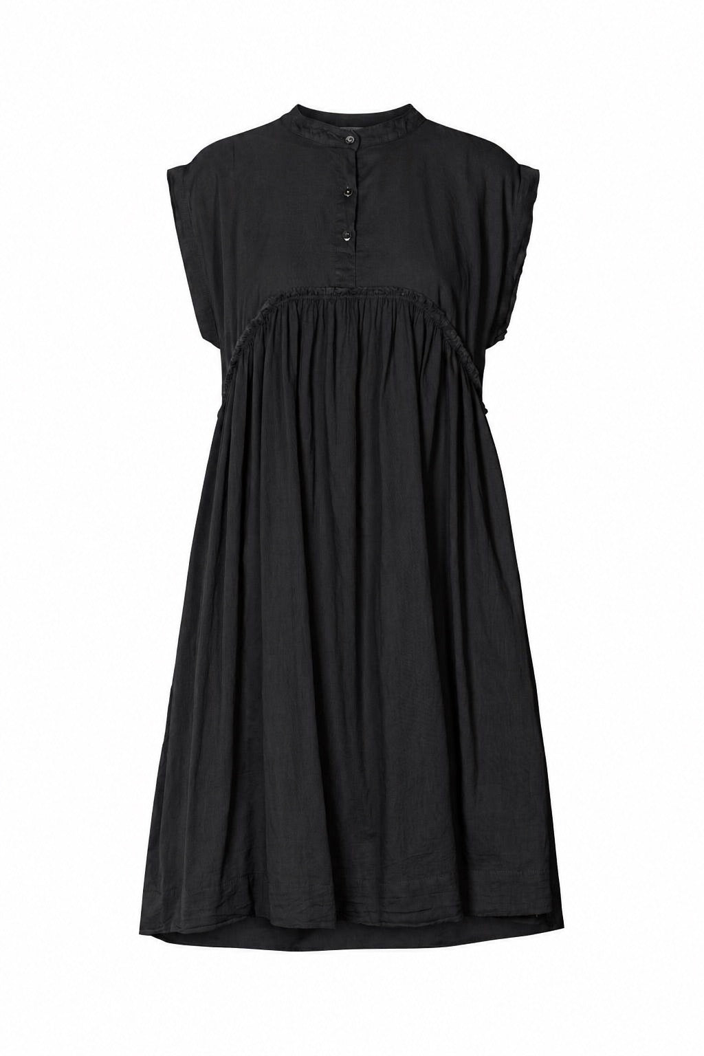 Devina - Cotton dress I Black Black XS 1 - Rabens Saloner