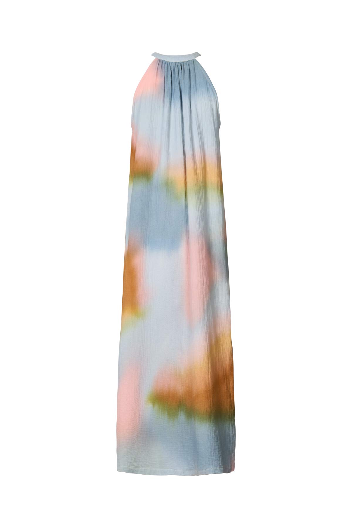 Malaia - Water color button front dress I Sunset combo 5 - Rabens Saloner