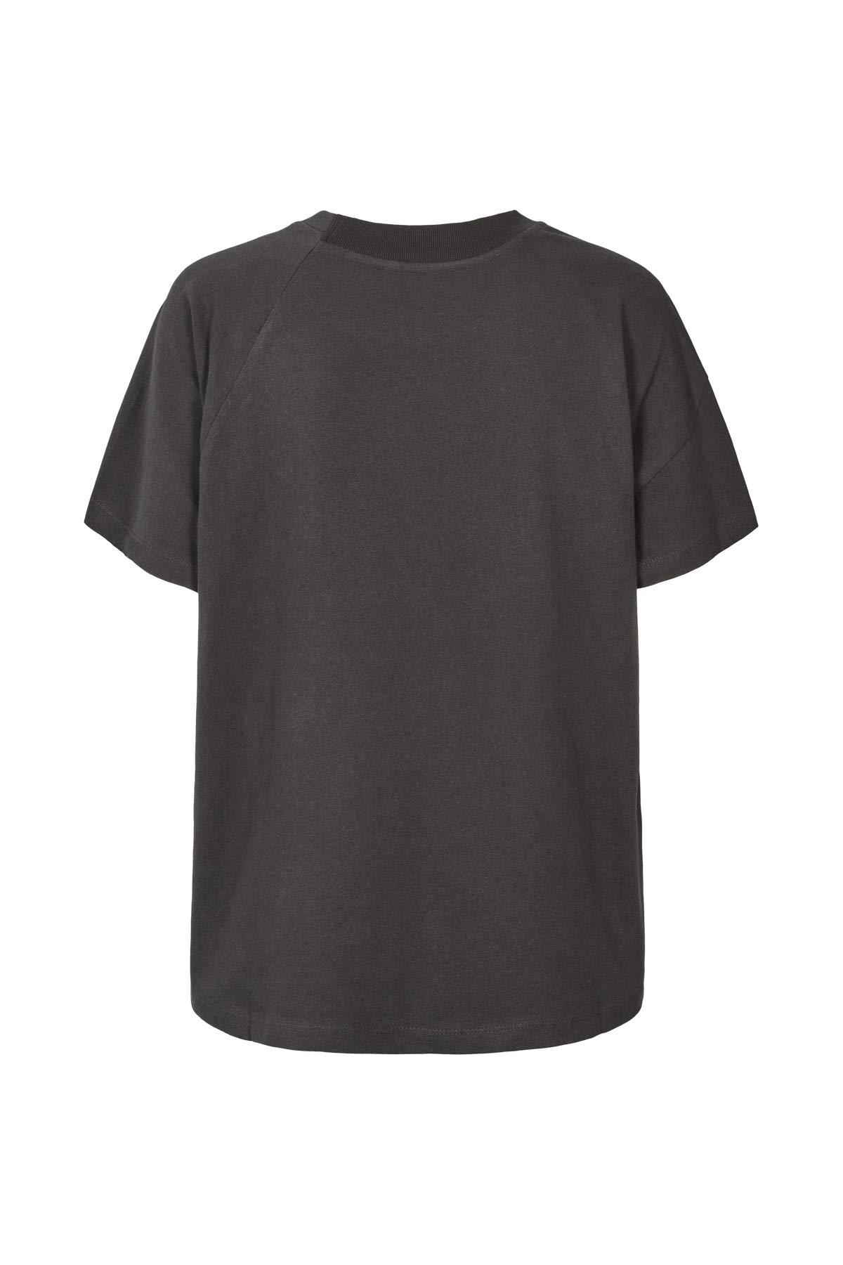 Ary - Fragile boxy t-shirt I Faded black 5 - Rabens Saloner
