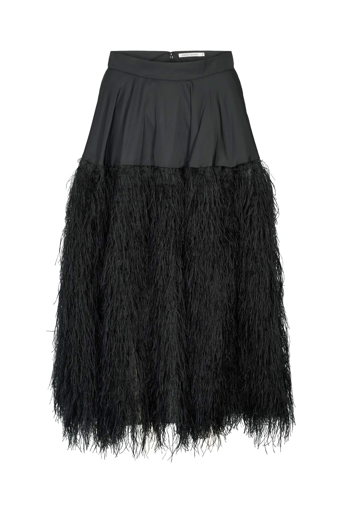 Magna - Plume combo full skirt I PRE-ORDER I Black 6 - Rabens Saloner