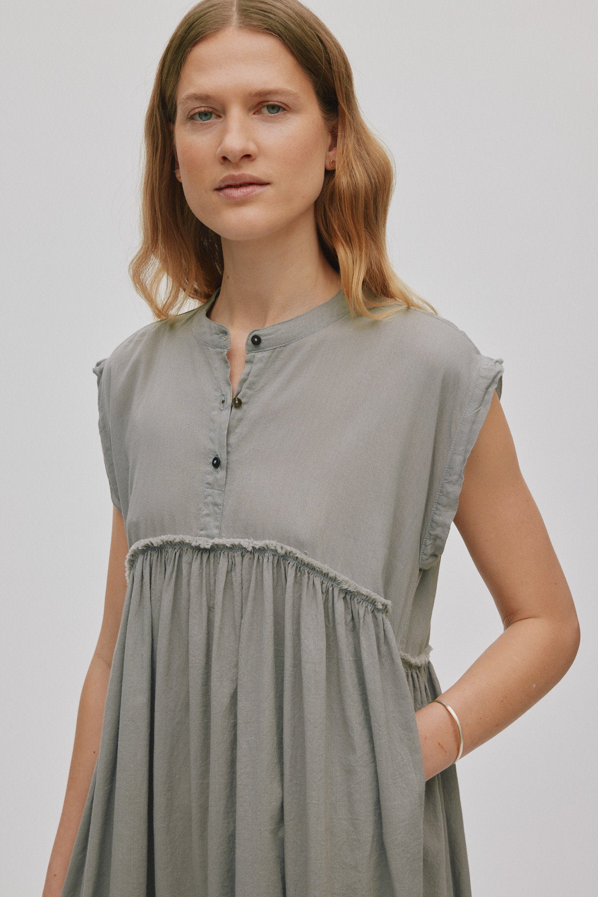 Devina - Cotton dress I Black 4 - Rabens Saloner