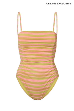 Blurred line swimsuit - Sali I Lime combo Lime combo XS 1 - Rabens Saloner