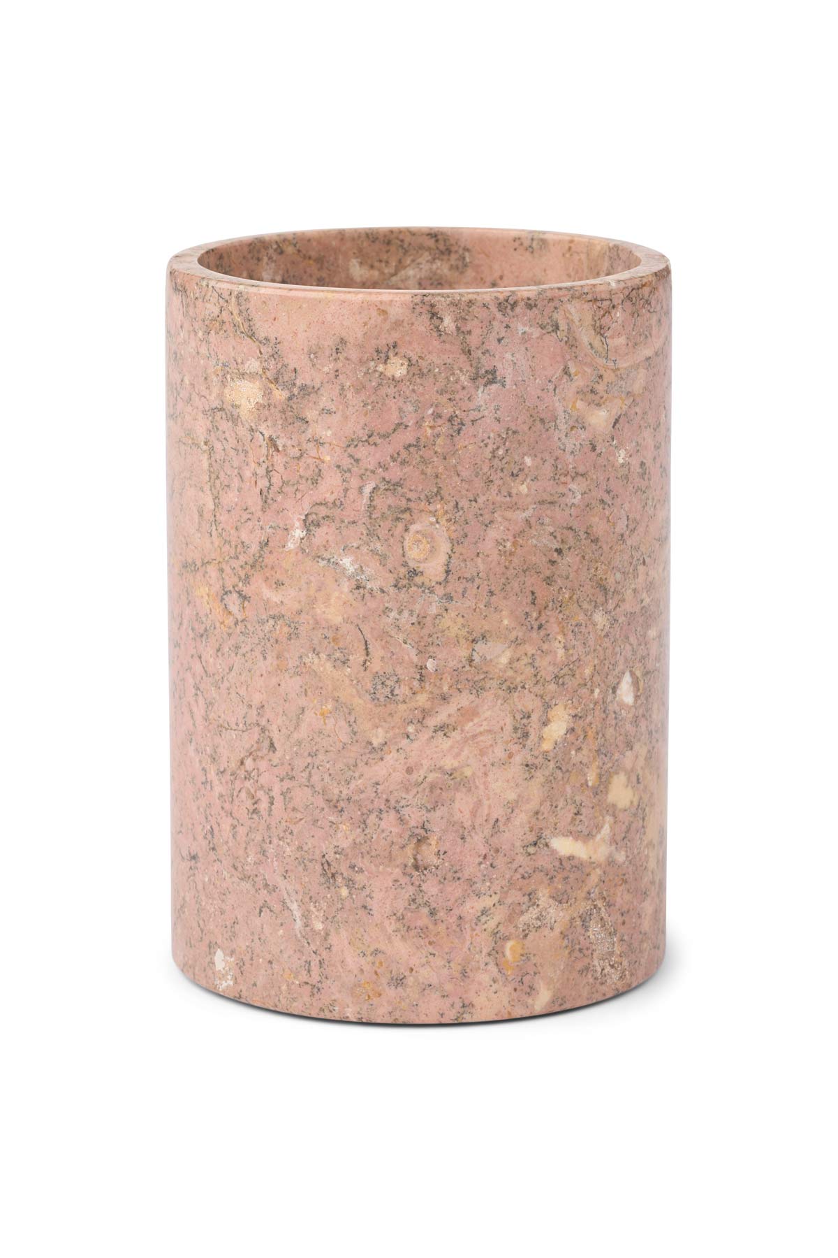 Small Marble Jar - Rabens Apartment I Rose Rose H: 10,5 Dia: 7,5 CM 1 - Rabens Saloner
