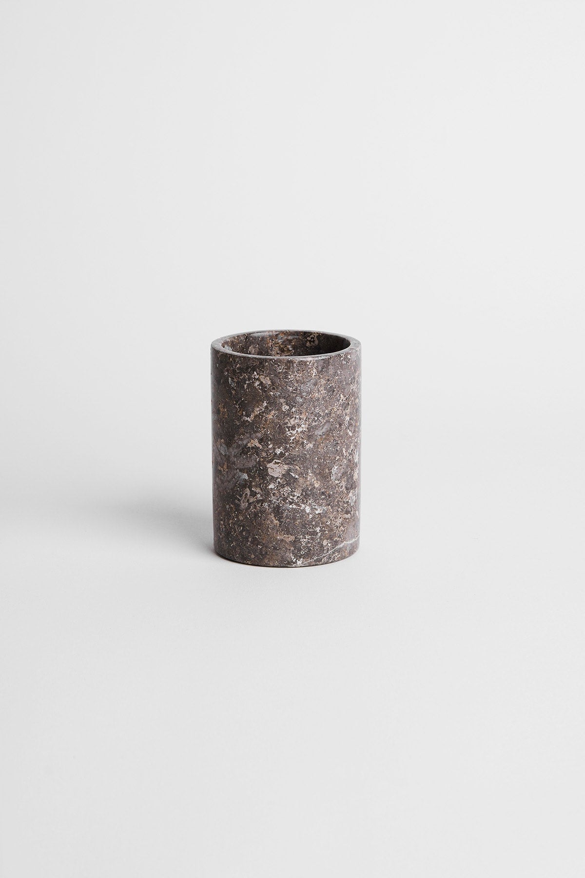 Small Marble Jar - Rabens Apartment I Grey Grey H: 10,5 Dia: 7,5 CM 1 - Rabens Saloner