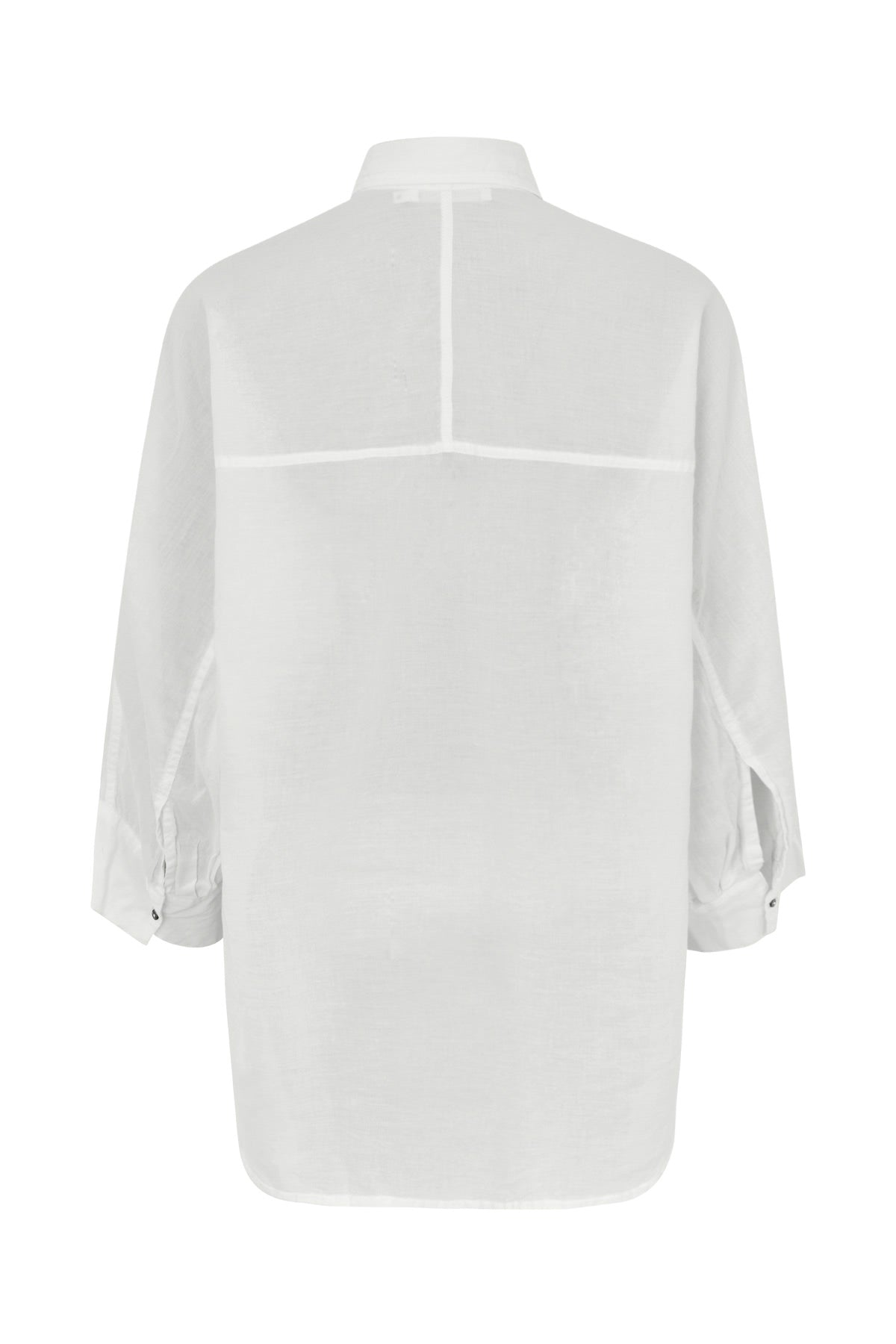 Chloe - Cotton shirt I White 6 - Rabens Saloner
