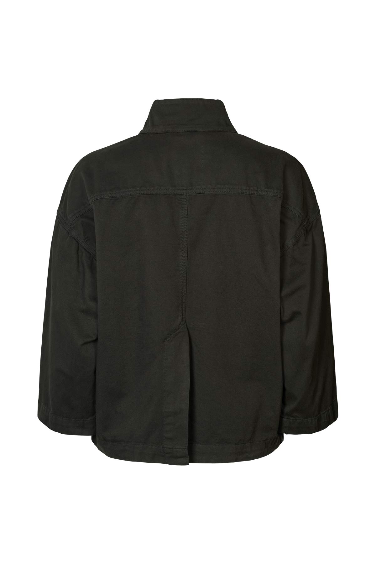 Katje - Canvas light jacket I Faded black 9 - Rabens Saloner