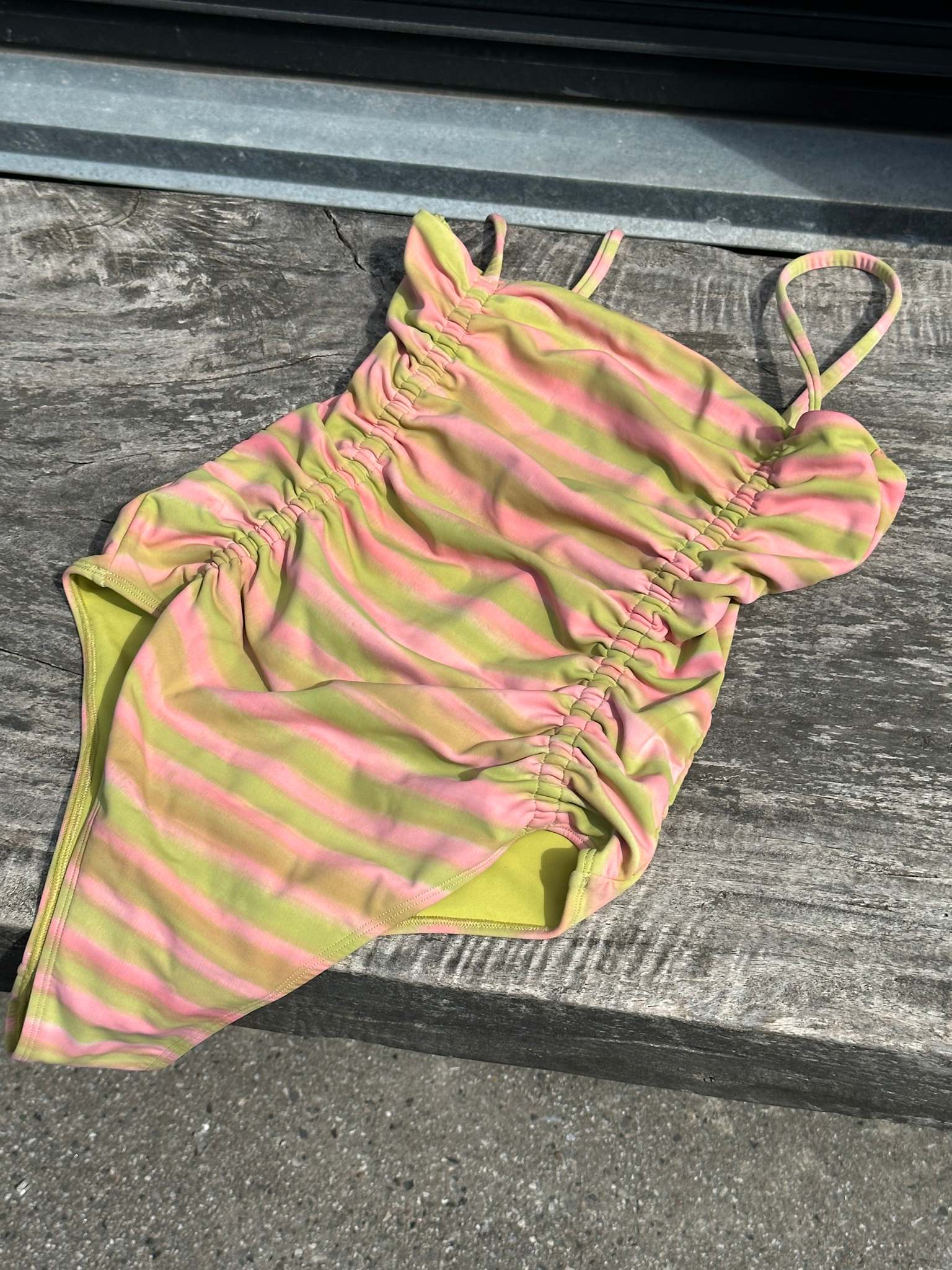 Blurred line swimsuit - Sali I Lime combo 3 - Rabens Saloner