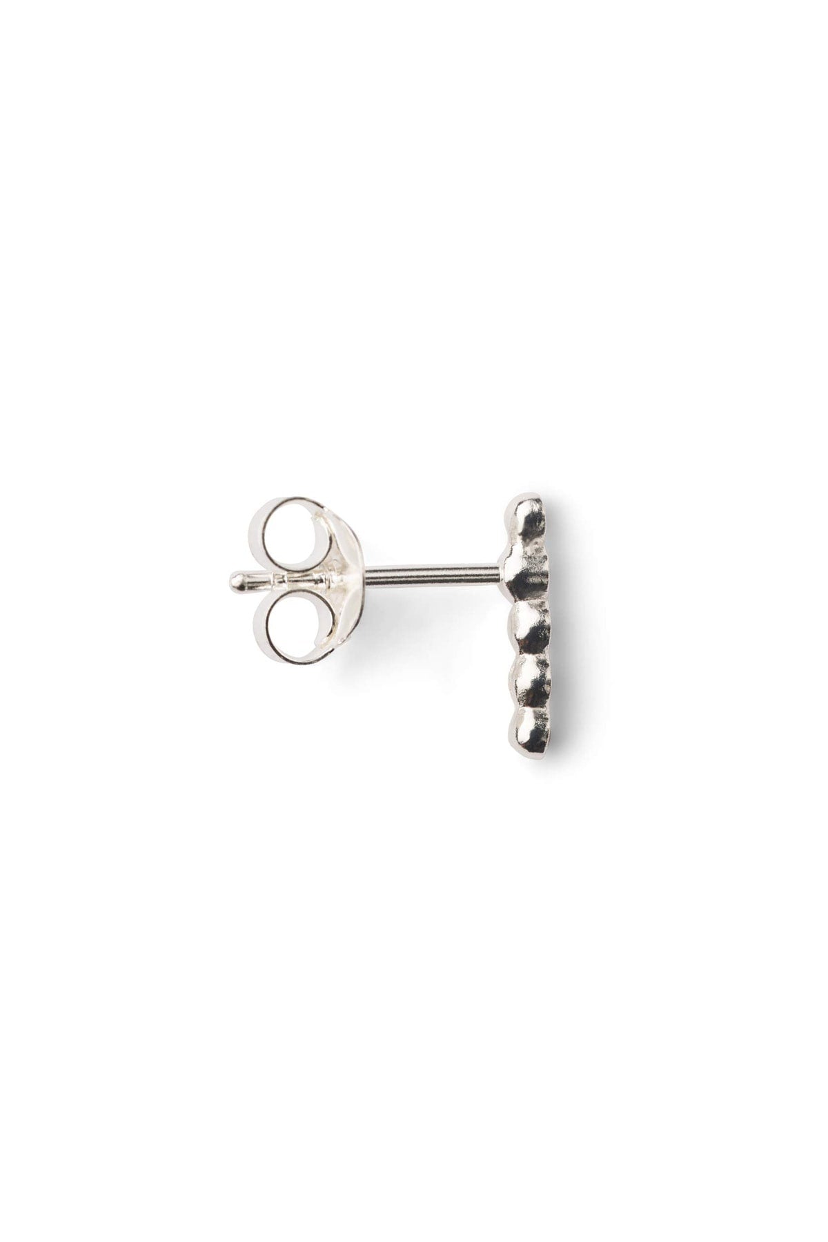 Diamond ear stud - Rabens Momento I Silver w/ Champagne diamond 2 - Rabens Saloner