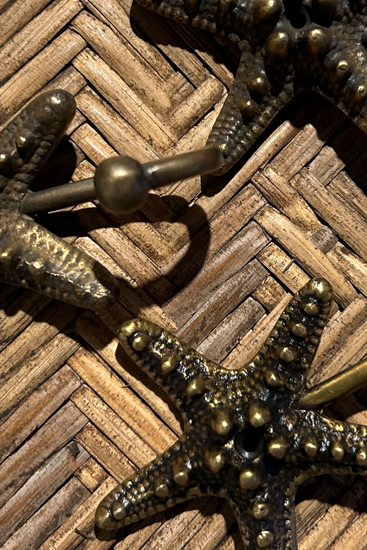 Starfish hook Large - Rabens Apartment I Matte Brass 4 - Rabens Saloner