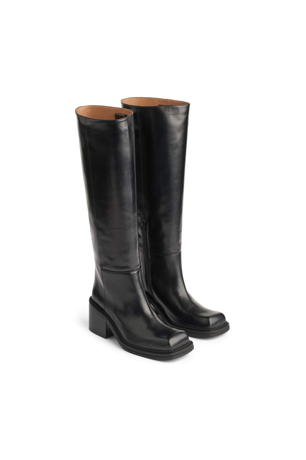 Prana - Chunky heel boot I Black Black 36 4 - Rabens Saloner