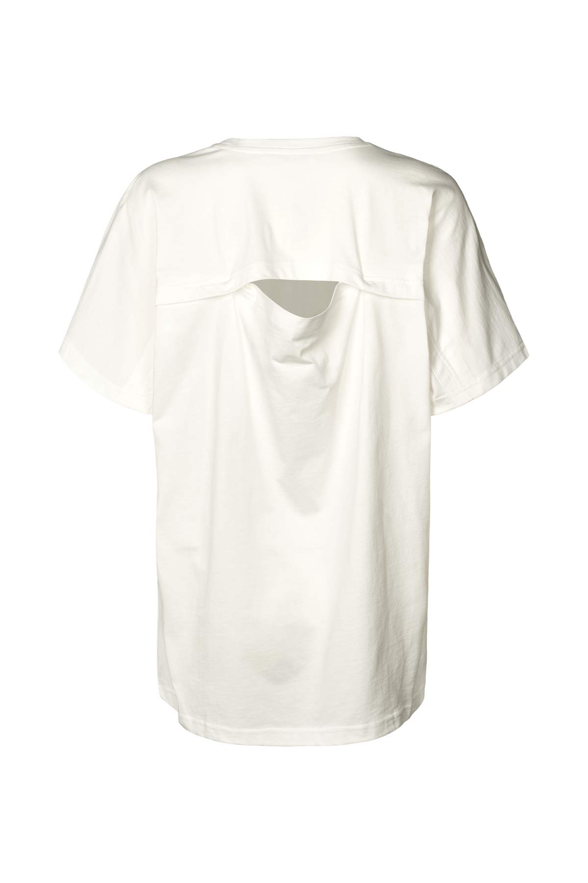 Cici - FOT jersey open back top I Chalk 2 - Rabens Saloner