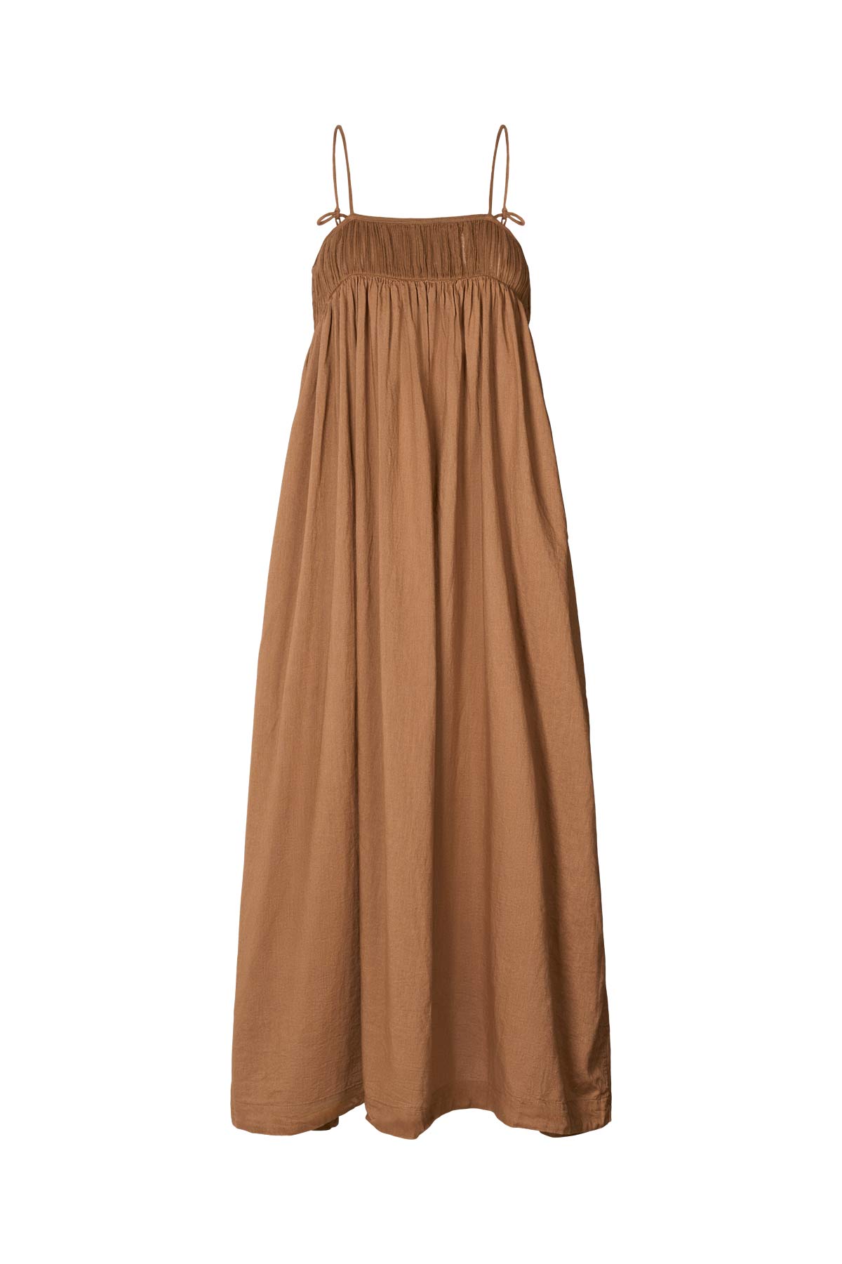 Dorrit - Cotton angel string dress I Chestnut Chestnut XS 4 - Rabens Saloner