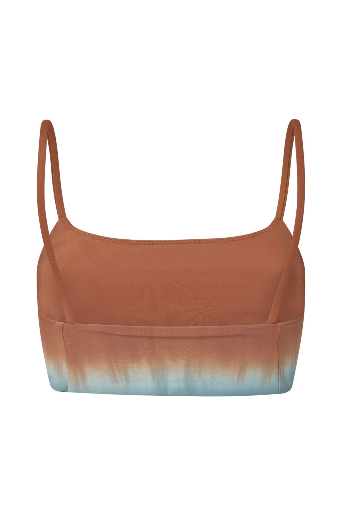 Rudy - Fusion bandeau string top I Cognac grey combo 2 - Rabens Saloner