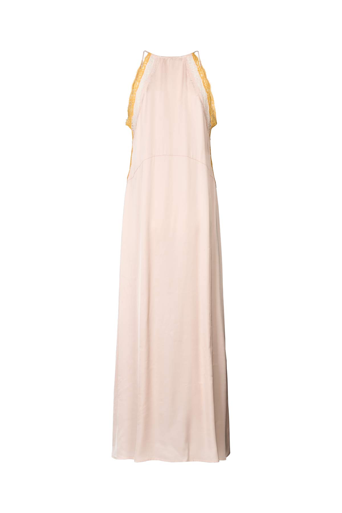 Chefira - Contrast lace camisole dress I Light rose 5 - Rabens Saloner