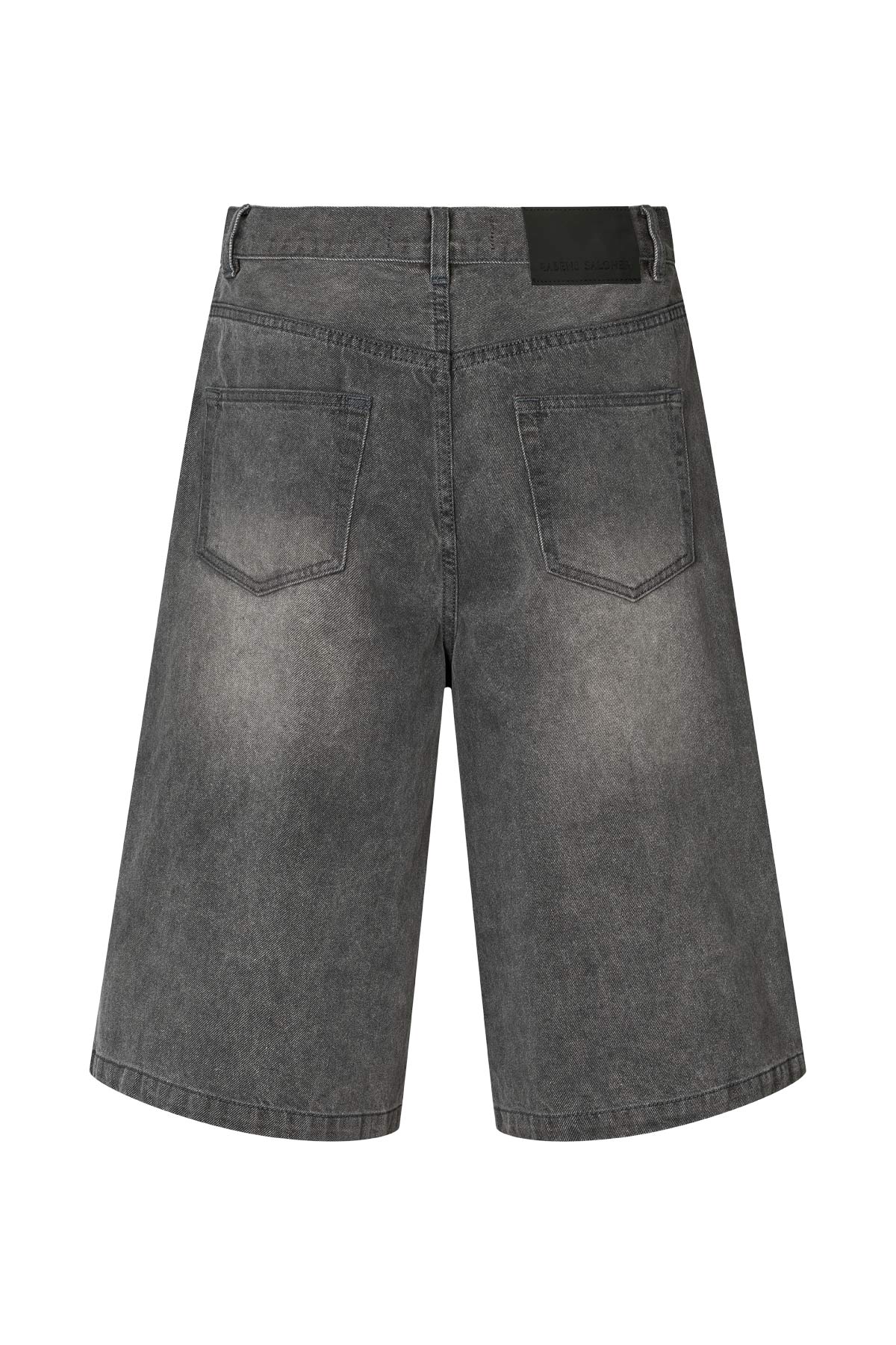 Adelin - Grey denim shorts I Washed grey 4 - Rabens Saloner