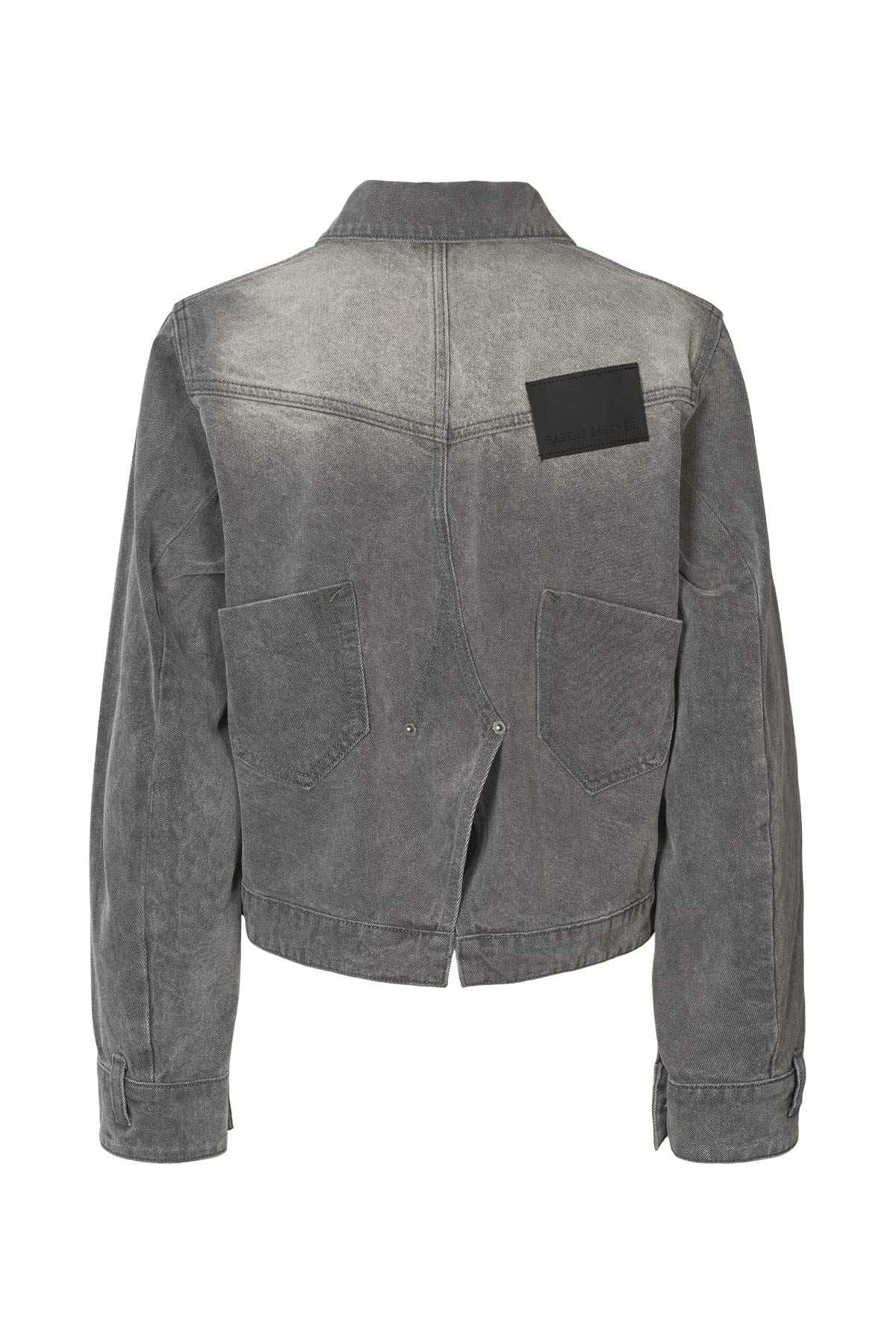 Janny - Grey denim jacket I Washed grey 6 - Rabens Saloner