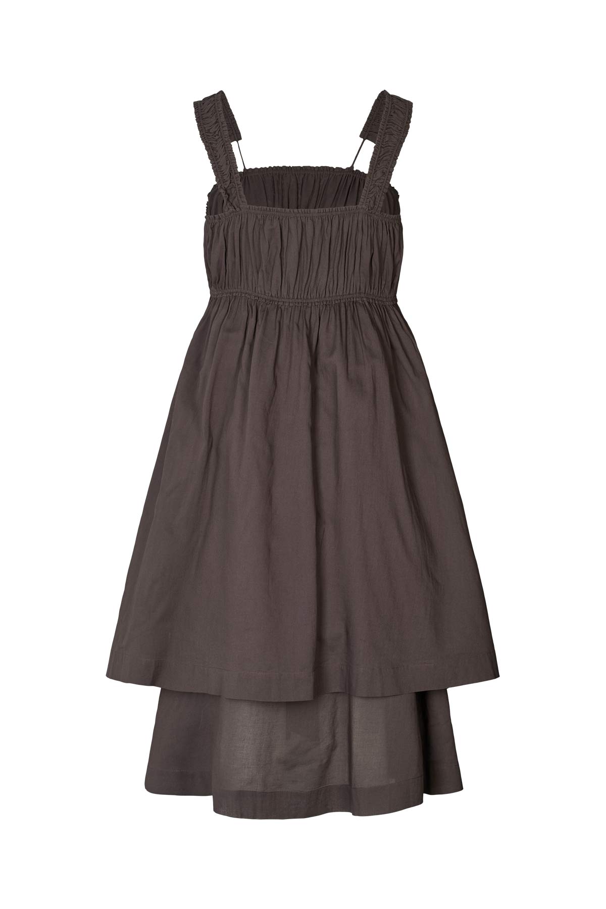 Gabi - Multi layer short dress I Liquorice 6 - Rabens Saloner