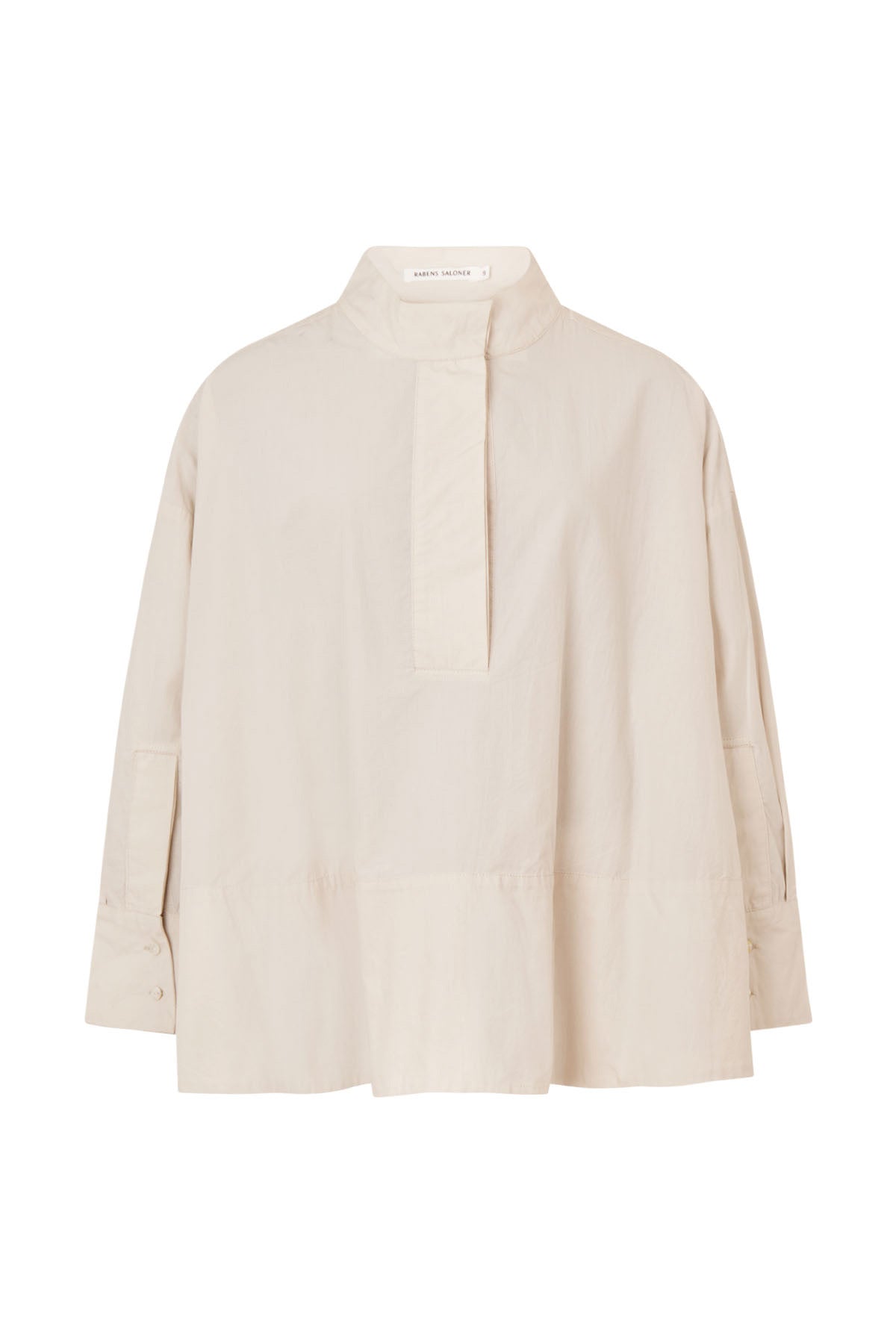Smea - Poplin flared shirt I Clay Clay XS 1 - Rabens Saloner